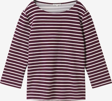 TOM TAILOR Shirt in Purple: front