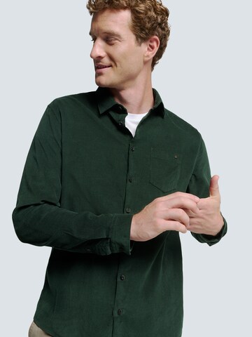 No Excess Regular fit Button Up Shirt in Green