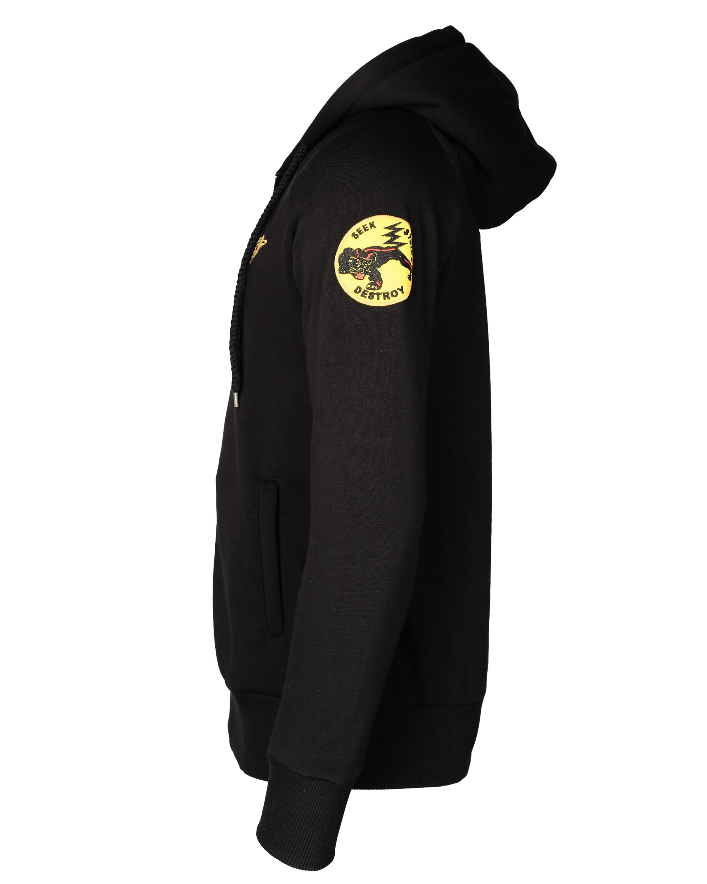 TOP GUN Sweatvest in Zwart