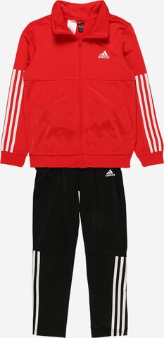 ADIDAS SPORTSWEAR Tracksuit in Red: front