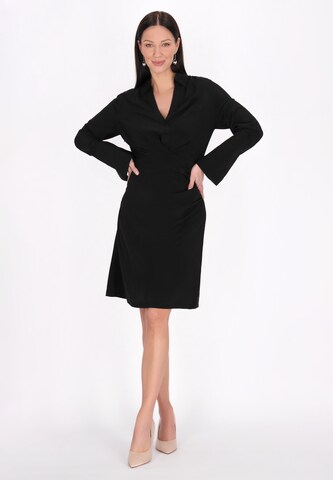 Robe usha BLACK LABEL en noir