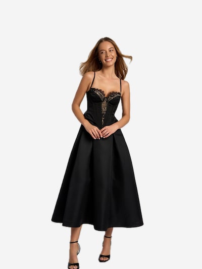 Arcinora Cocktailkleid 'Noir Désir'‌‌‌‌‌‌‌ in 34 in schwarz, Produktansicht