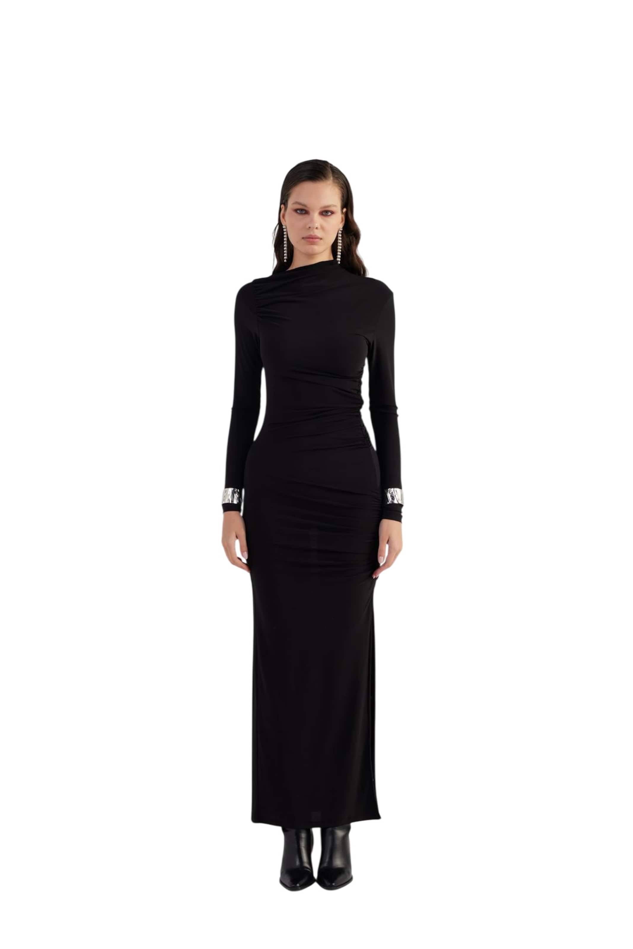 HOLLY LOLLY Kleid in Schwarz: Vorderseite