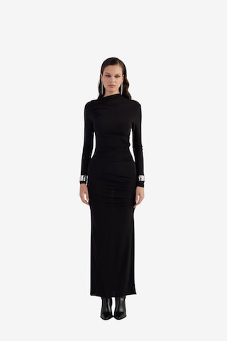 Robe HOLLY LOLLY en noir : devant