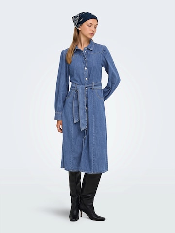 ONLY - Vestido camisero 'ONLCARO' en azul