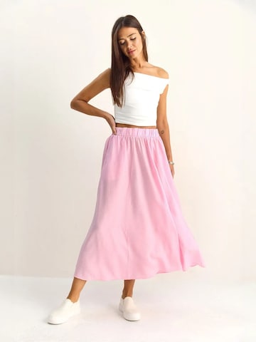 Jupe Bianco Lucci en rose