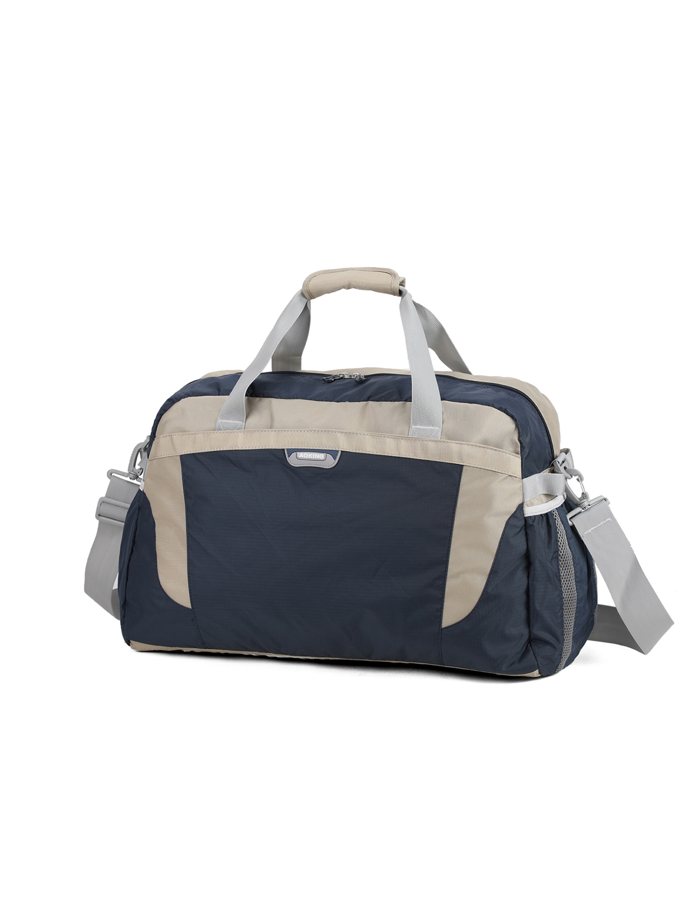 Sac de voyage Aoking en bleu : devant