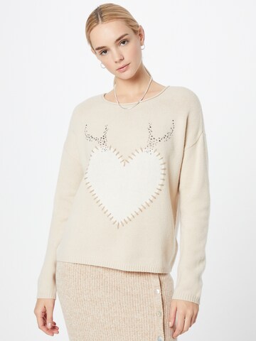 LIEBLINGSSTÜCK Sweater 'Zelda' in Beige: front