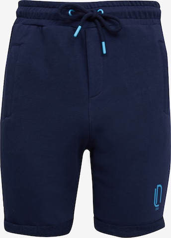 Leif Nelson Slim fit Pants 'LN-8299' in Blue: front