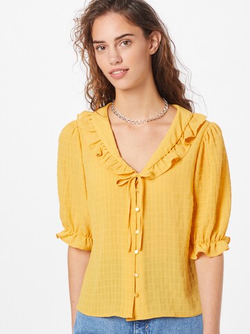 NEW LOOK Blouse 'ALISON' in Yellow: front