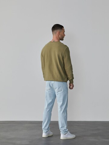 Sweat-shirt 'Torge' DAN FOX APPAREL en vert