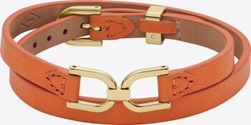 FOSSIL Bracelet in Orange: front