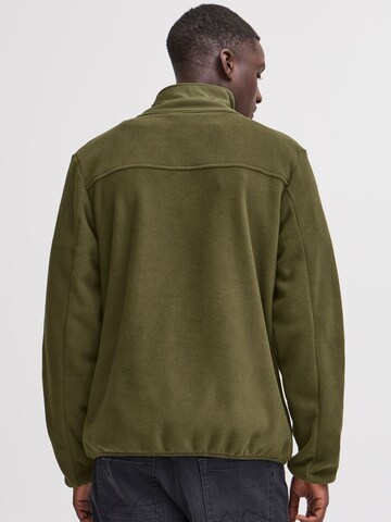 BLEND - Chaqueta polar ' BHBROOKS Sweatshirt zipp thru ' en verde