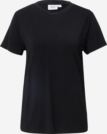 SAINT TROPEZ T-Shirt 'Adelia' in Schwarz: predná strana