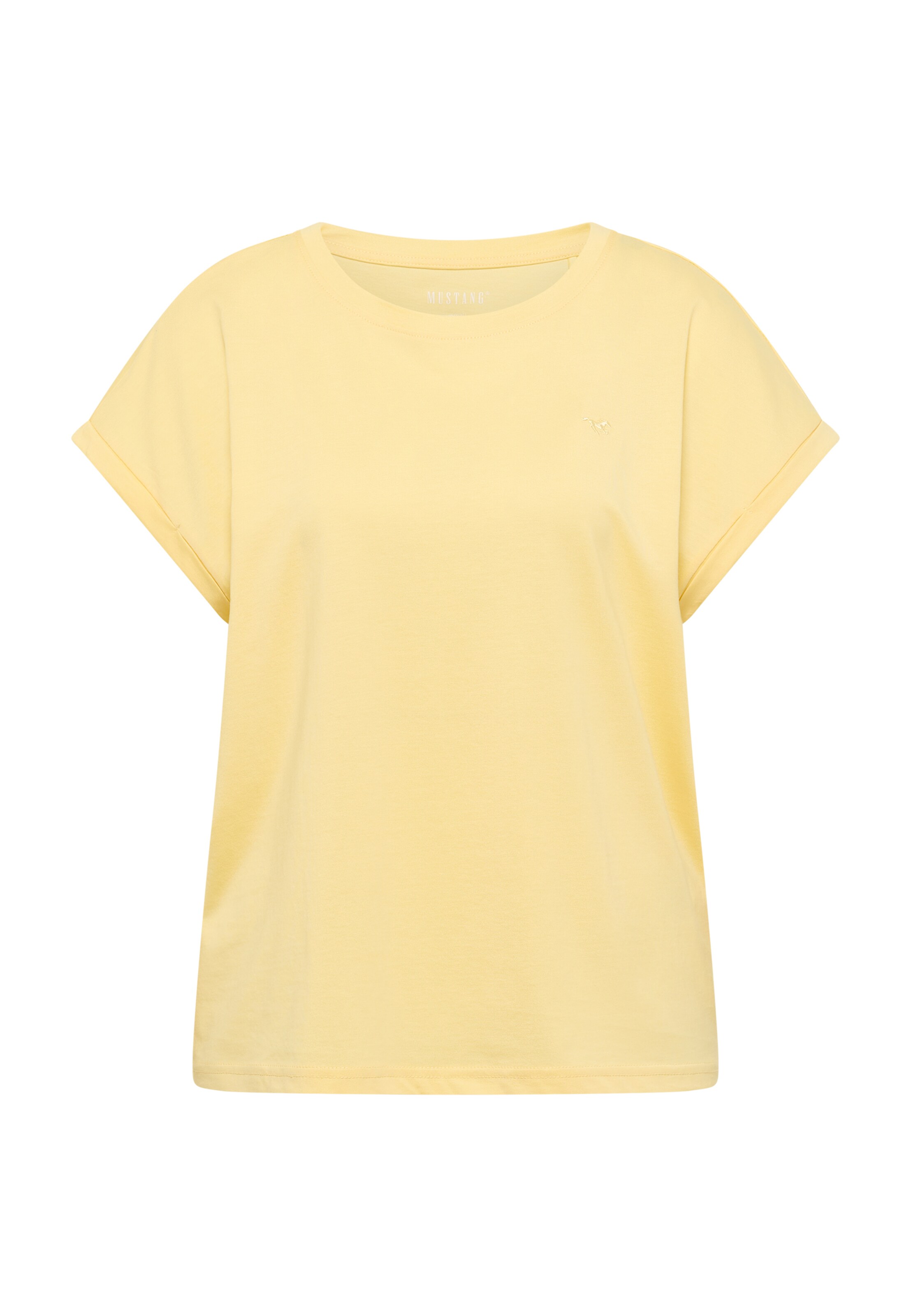 MUSTANG Shirt ' Lesley ' in Gelb: Vorderseite