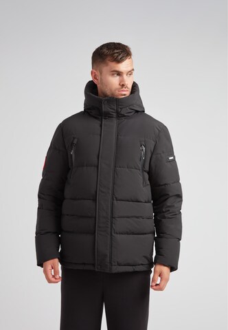 JACK1T Winter jacket in Black: front