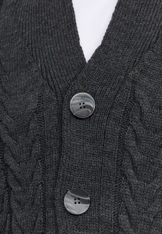 Rusty Neal Knit Cardigan in Grey