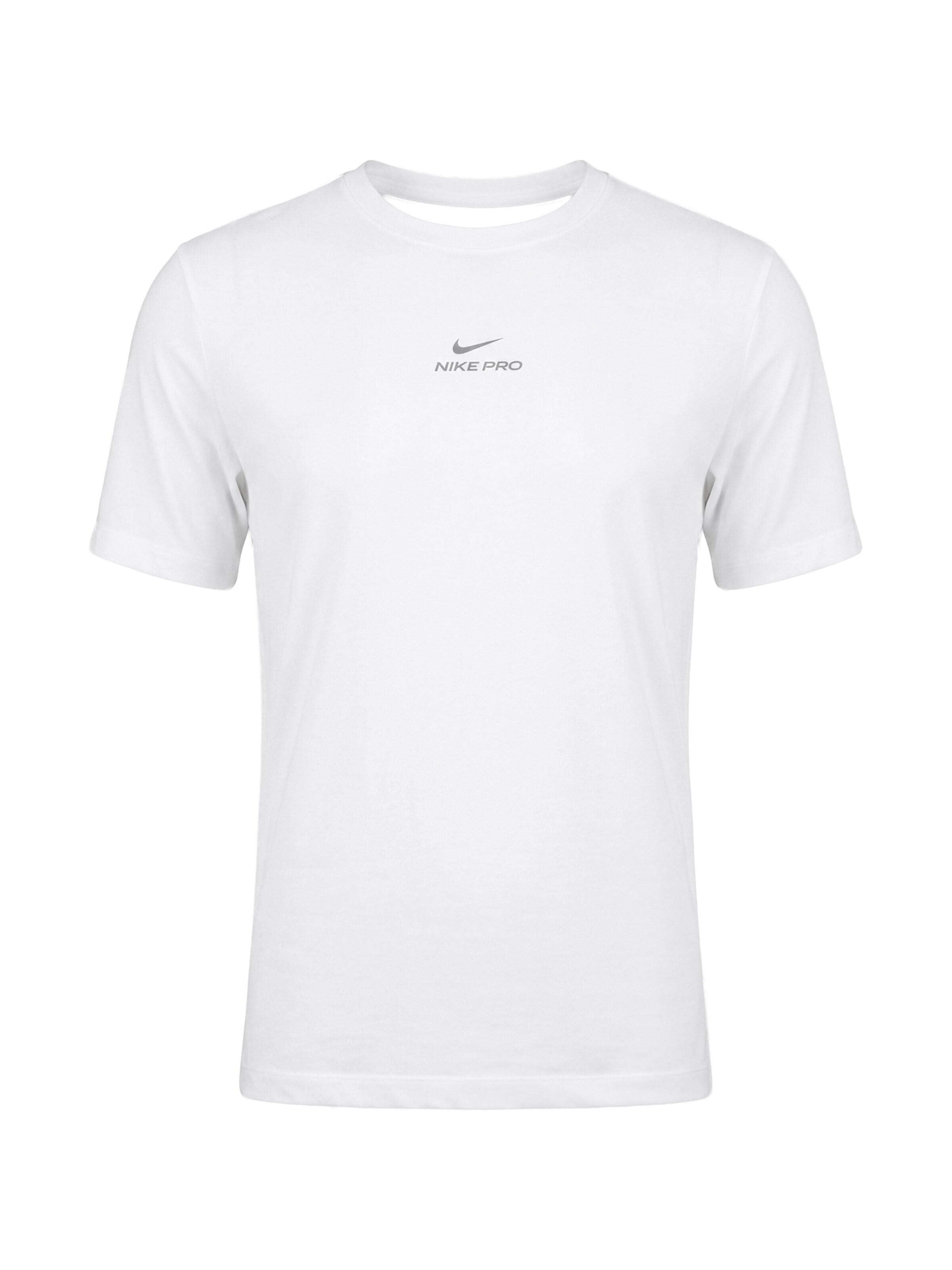 NIKE Funktsionaalne särk 'PRO', värv valge: eest vaates