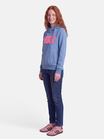 salzhaut Sweatshirt 'Sünn - Moin' in Blauw