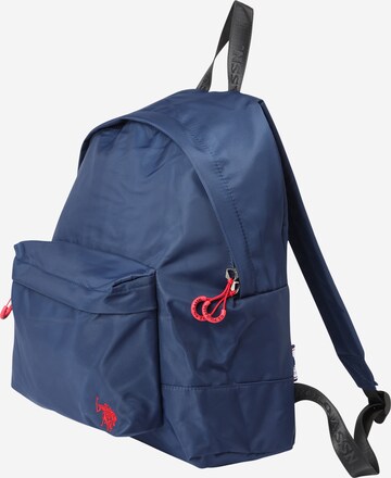 U.S. POLO ASSN. Backpack 'Bigfork' in Blue: front