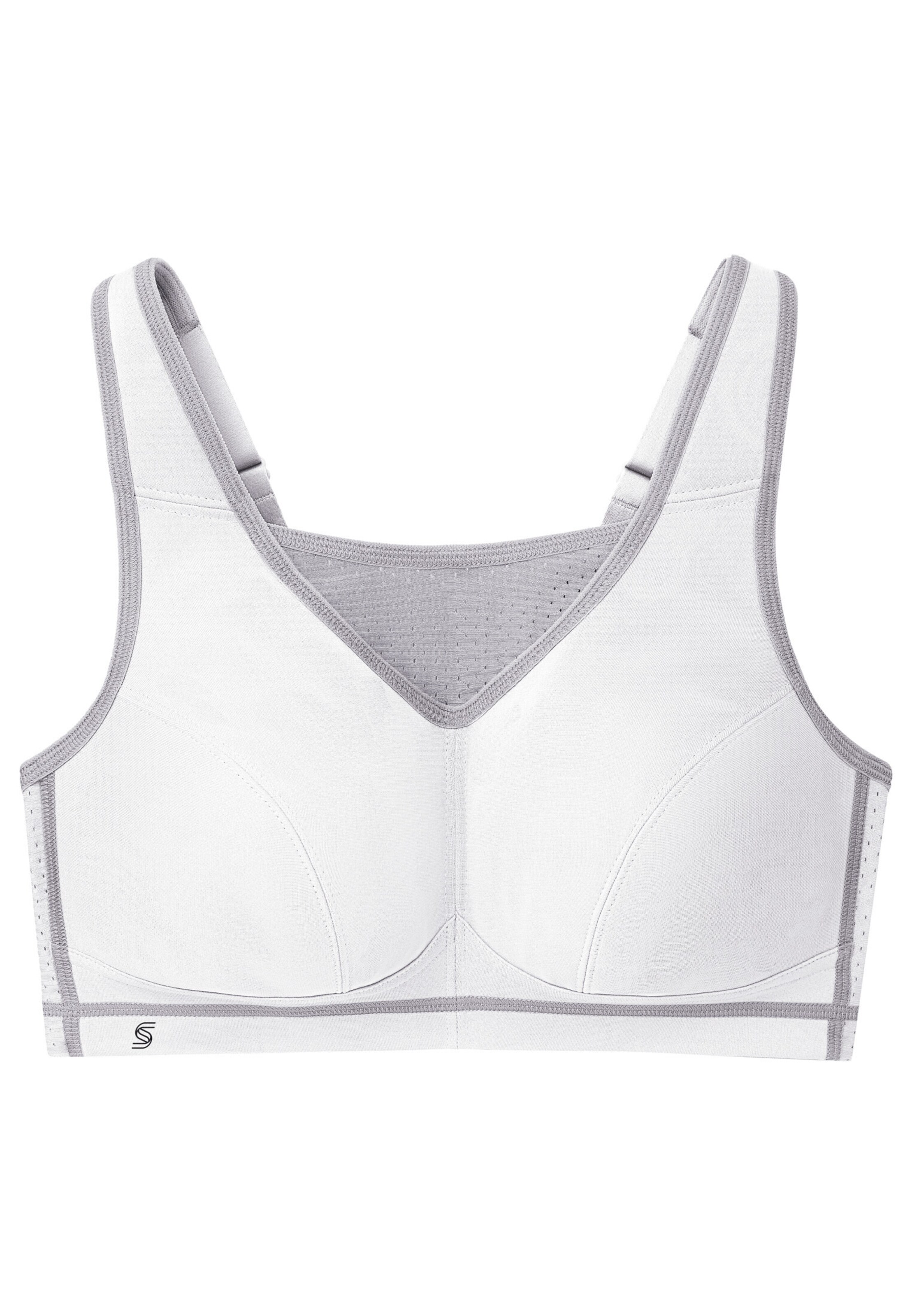 GLAMORISE Bralette Bra in White