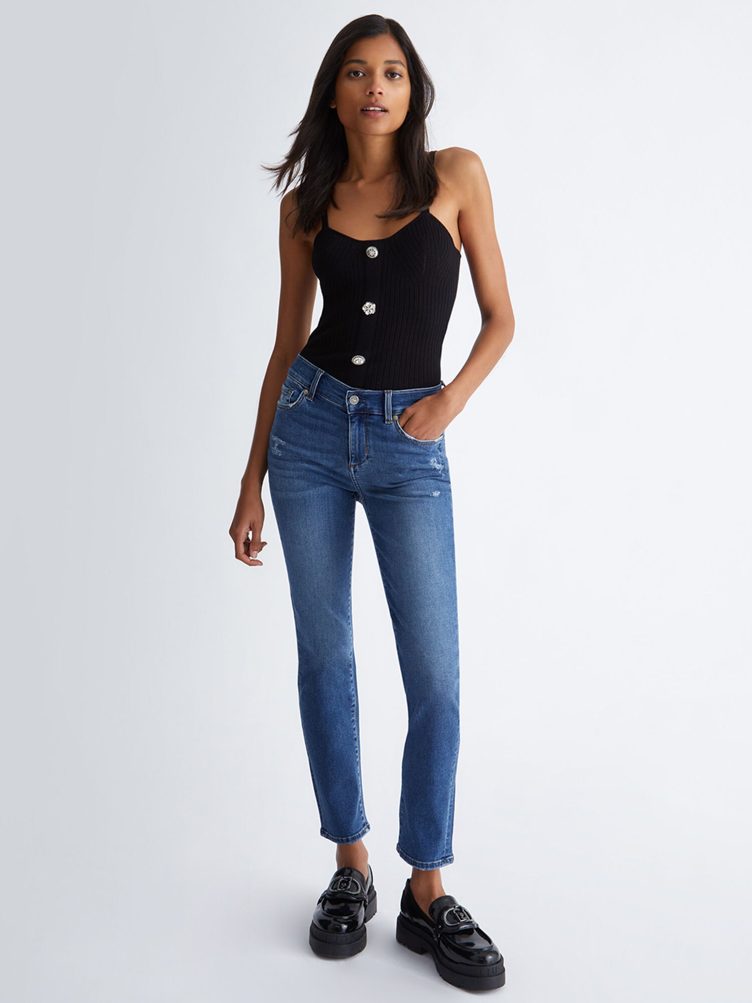 Liu jo blue denim cheap