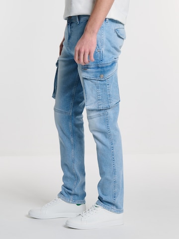 BIG STAR Slim fit Cargo Jeans in Blue