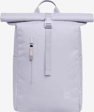 Zaino 'Rolltop Easy' di Got Bag in lilla: frontale