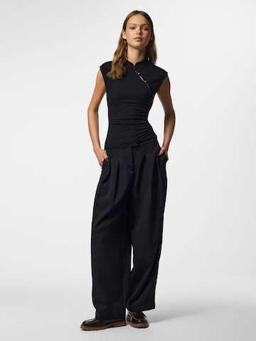 PIECES Top 'PCJasmin' in Schwarz