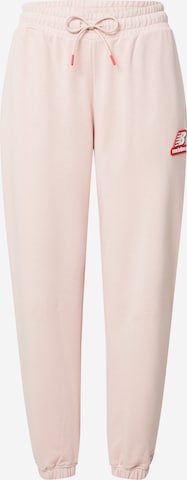 Tapered Pantaloni 'Candy' de la new balance pe roz: față