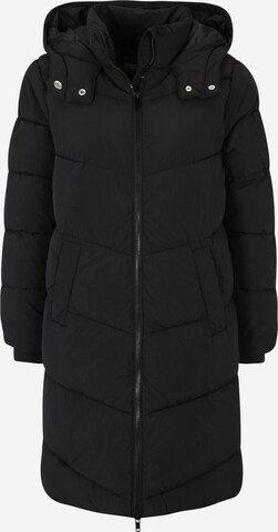 Pieces Petite Winter coat 'Jamilla' in Black