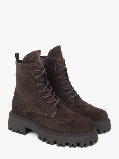Estro Lace-Up Ankle Boots '09-2314' in Dark brown, Item view