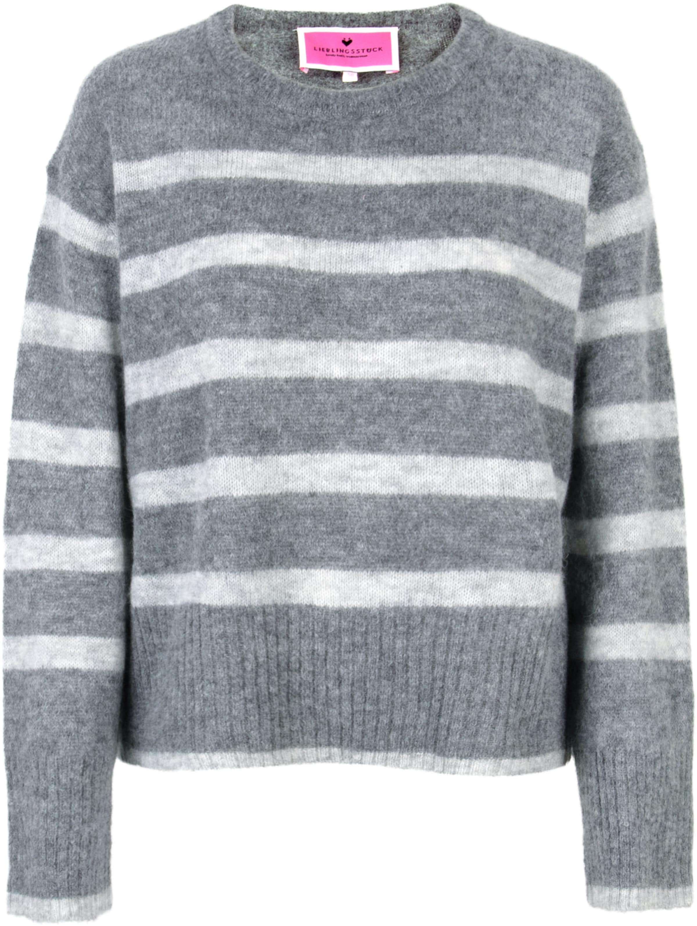 LIEBLINGSSTÜCK Pullover in Grau: Vorderseite