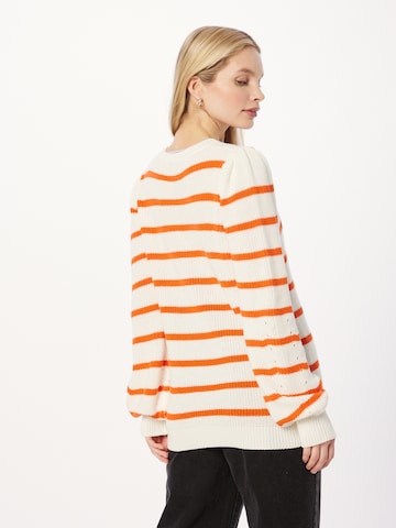 b.young Sweater 'MILJA' in Orange