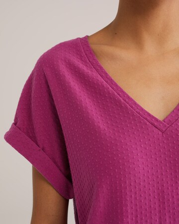 T-shirt WE Fashion en violet