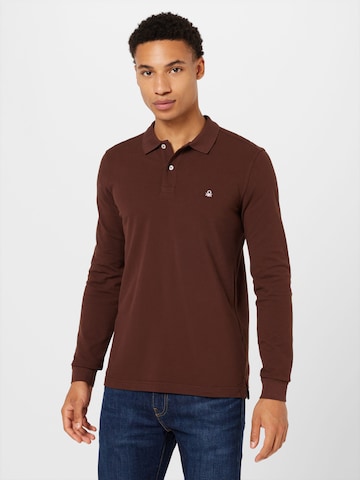 UNITED COLORS OF BENETTON Shirt in Brown: front