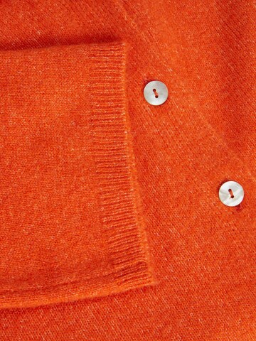 JJXX Knit Cardigan in Orange