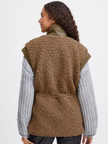 Gilet 'BYANAMAJ' di b.young in marrone