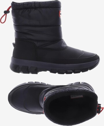 HUNTER Dress Boots in 38 in Black: front