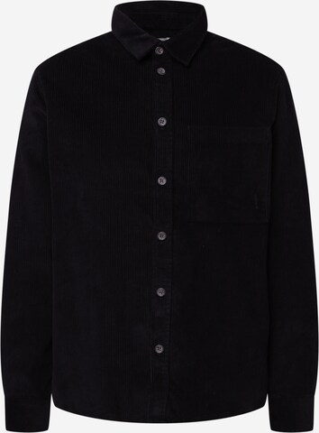!Solid Klasický střih Košile 'Dahy' – černá: přední strana