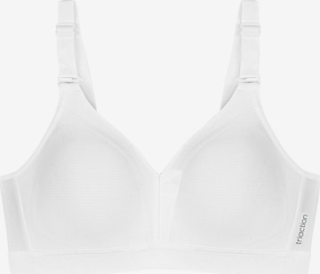 Triumph Triaction Bra 'Wellness' in White: front