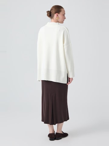 Touche Prive Gebreid vest in Beige