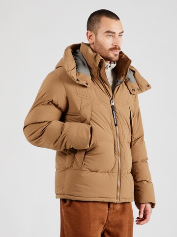 G-STAR Зимняя куртка 'Whistler' в Коричневый: спереди
