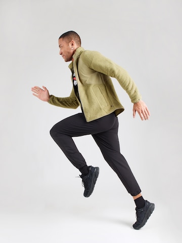 HOKA Λειτουργική ζακέτα φλις 'BASECAMP' σε πράσινο