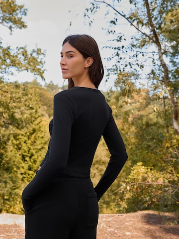 Next T-shirt i svart