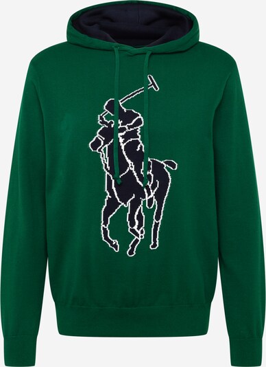Polo Ralph Lauren Kampsun tumesinine / roheline / valge, Tootevaade