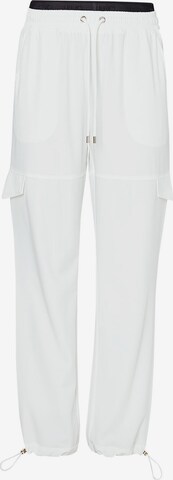 Liu Joregular Cargo hlače - bijela boja: prednji dio