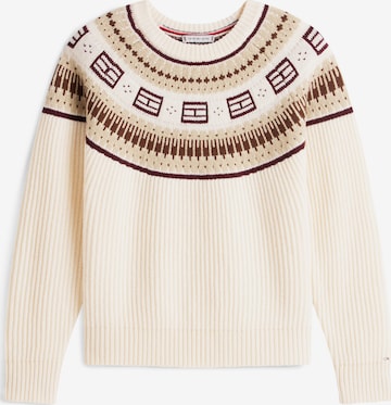 TOMMY HILFIGER Свитер в Бежевый: спереди