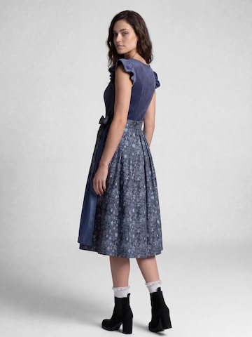 SPIETH & WENSKY Dirndl 'Kendall' in Blau