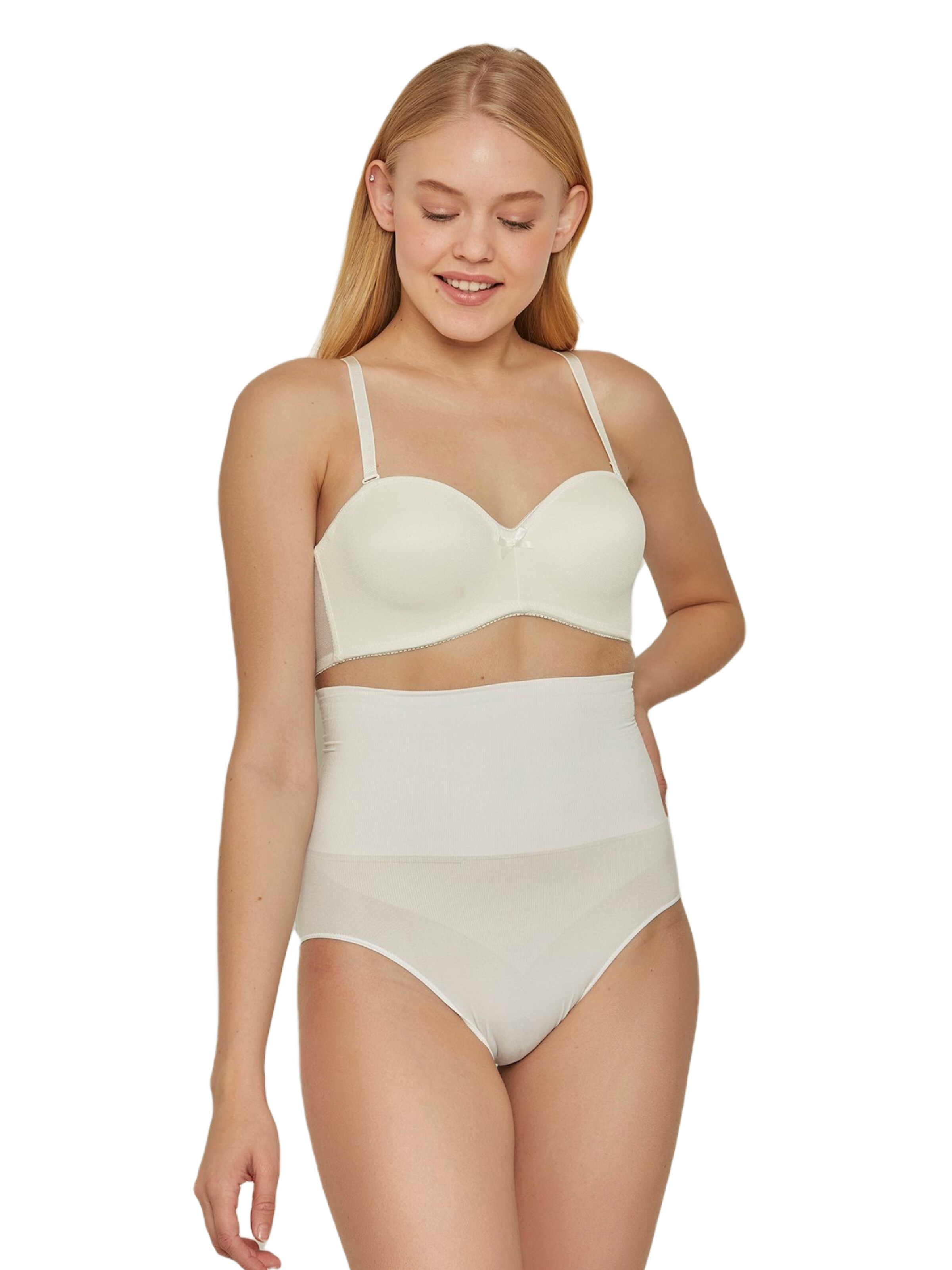 C&City Slip in White: front